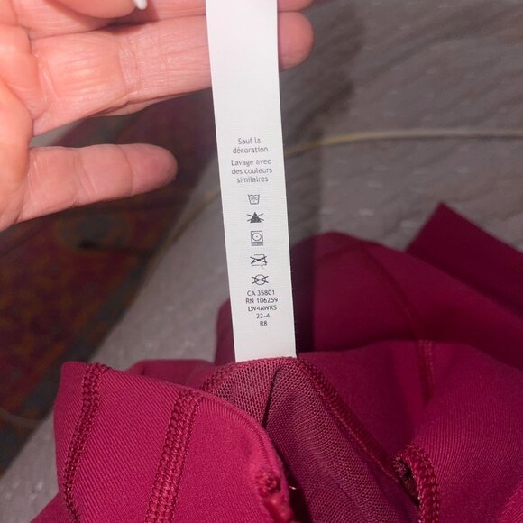 Lululemon Athletica Define Womens  Jacket Luon in Pome Size 10 Pink Rare New - Picture 14 of 15